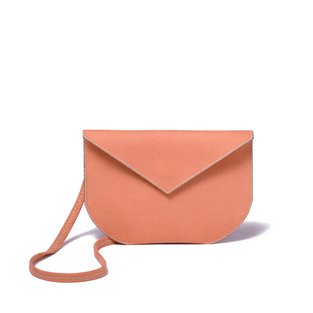 Curve Crossbody Bag in Peach